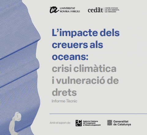 Nou informe del CEDAT: L’impacte dels creuers als oceans: crisi climàtica i vulneració de drets